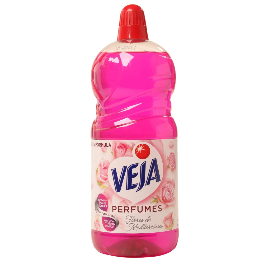 Limpador Perfumado Veja Perfumes e Sensações Flores e Sonhos 2 Litros. Promoção 30% Desconto.